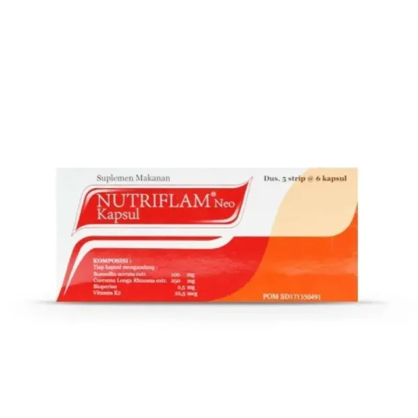 NUTRIFLAM NEO STRIP ISI 6 CAPSUL