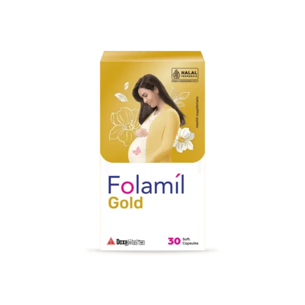Folamil Gold Multivitamin Ibu Hamil 30 Capsul